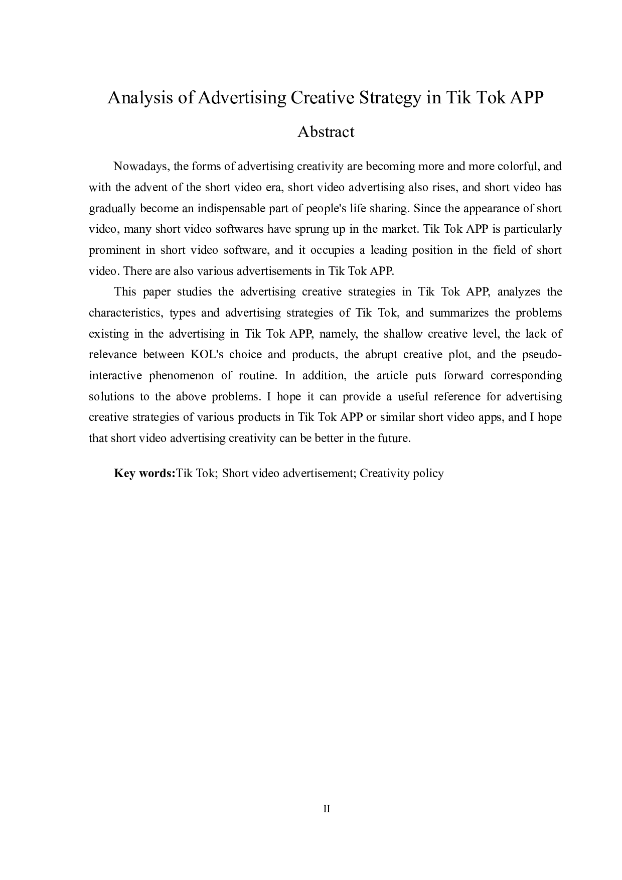 抖音APP中的广告创意策略-14954字.doc 第2页