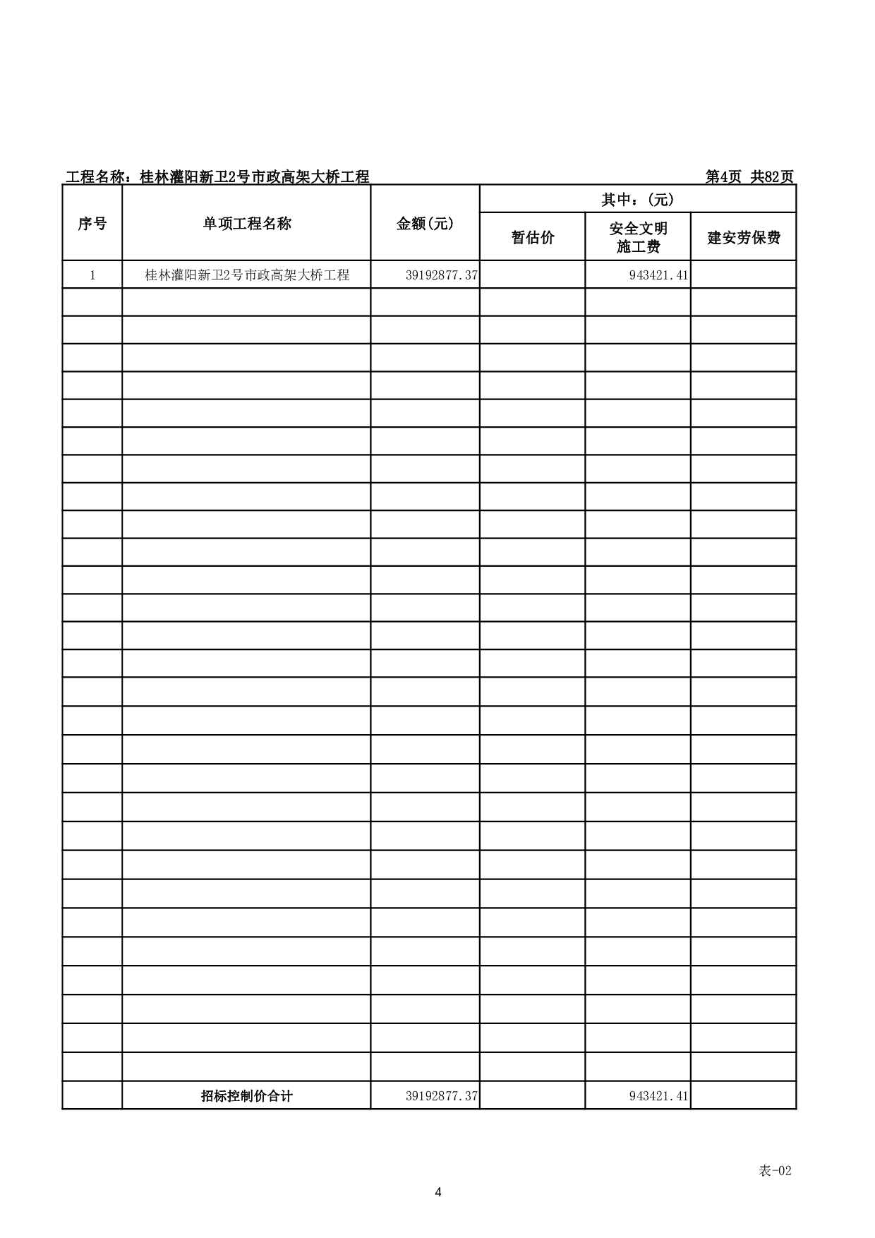 桂林灌阳新卫 2 号市政高架大桥工程施工图预算-28308字.pdf 第7页