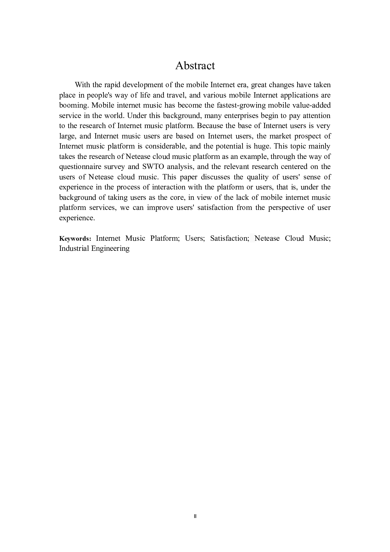 基于用户为中心的互联网音乐平台的调查研究-20023字.docx 第2页