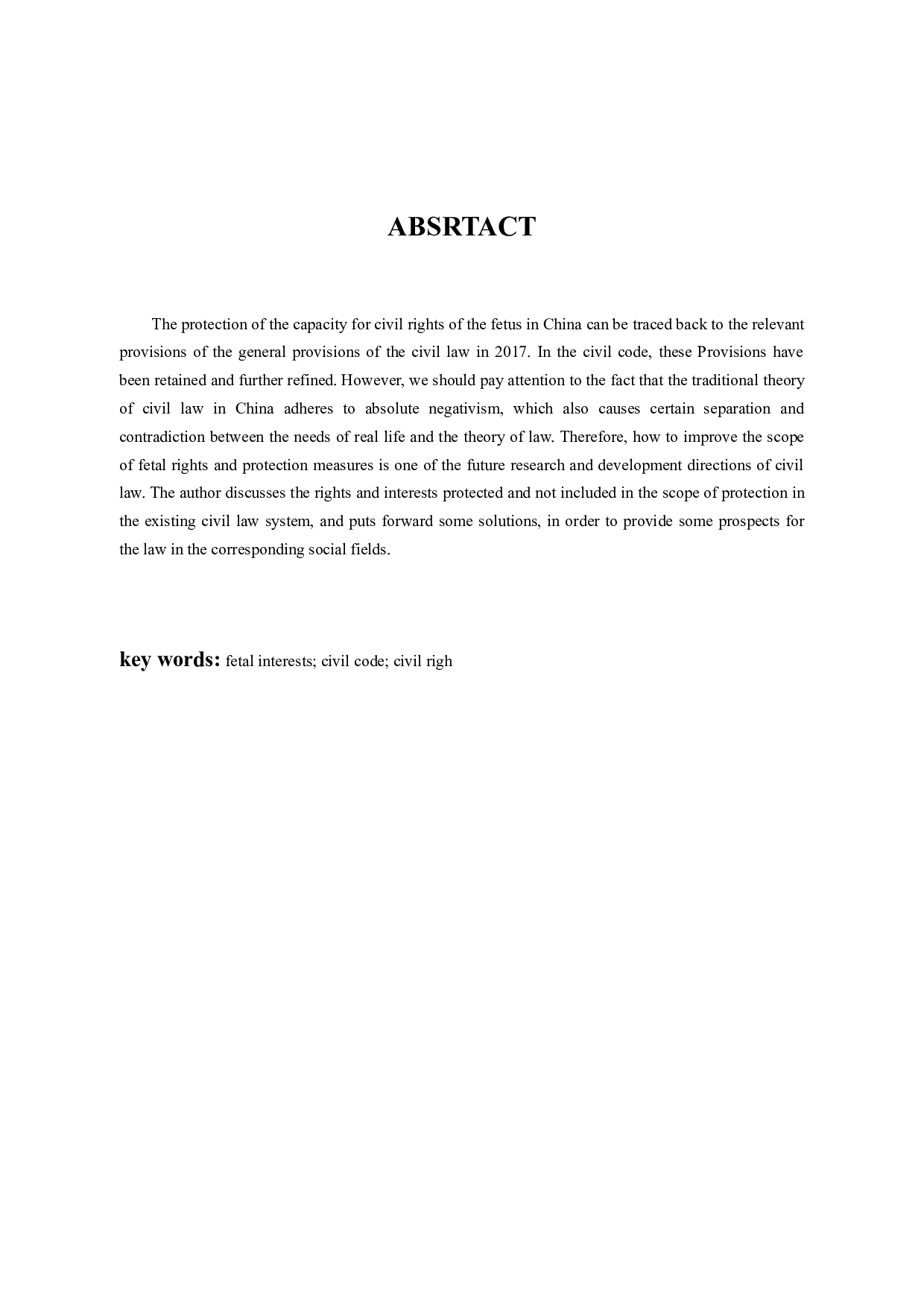 论胎儿的民事权利能力-10926字.docx 第3页