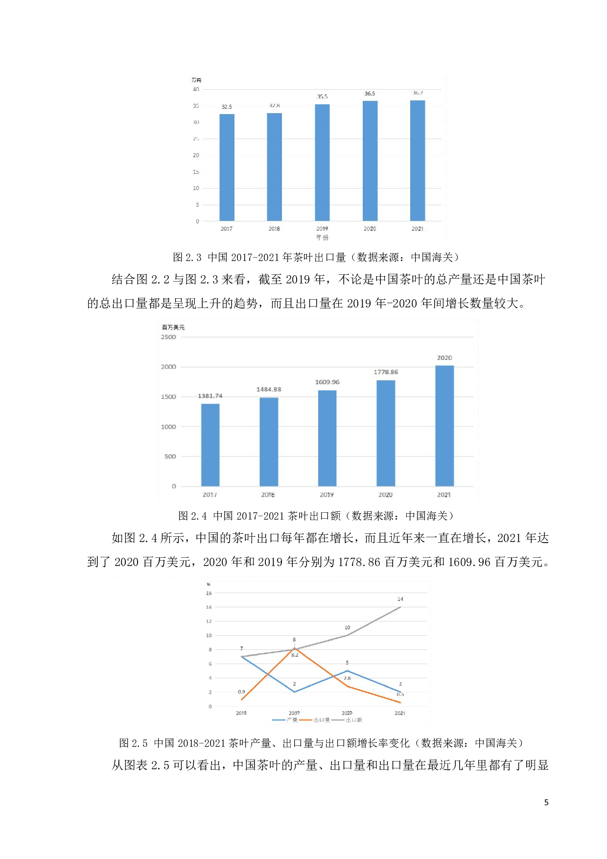 &ldquo;一带一路背景下中国茶叶出口现状及对策分析&rdquo;-18719字.pdf 第10页