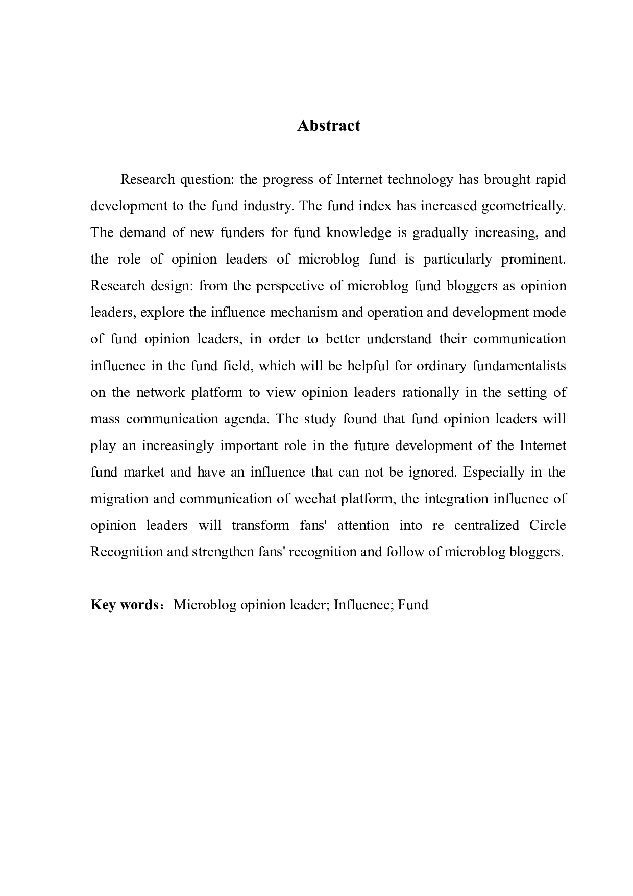 基金经理人对大学生投资影响研究&mdash;&mdash;以意见领袖的视角-8698字.docx 第2页