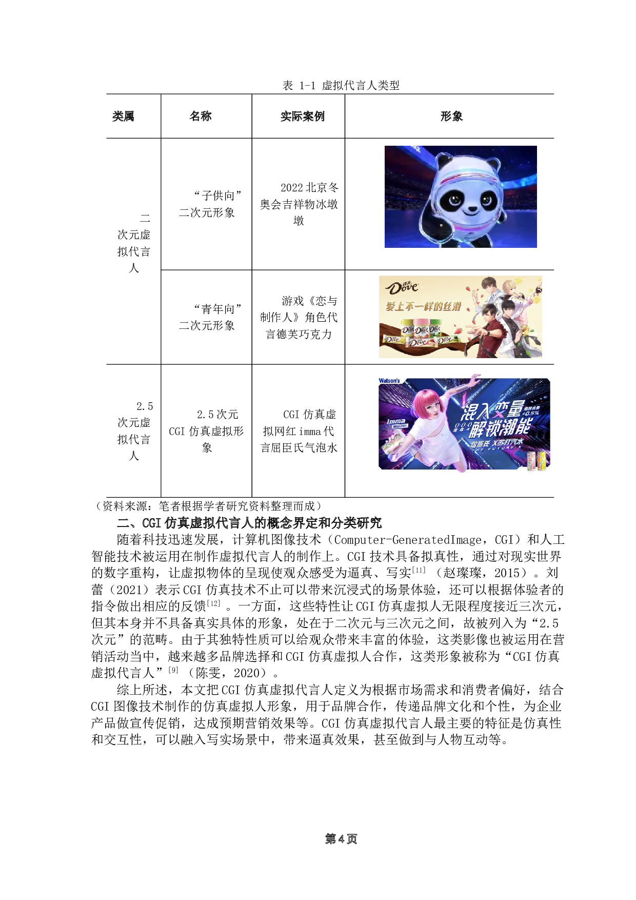 CGI仿真虚拟代言人代言效果影响因素研究-27928字.doc 第8页