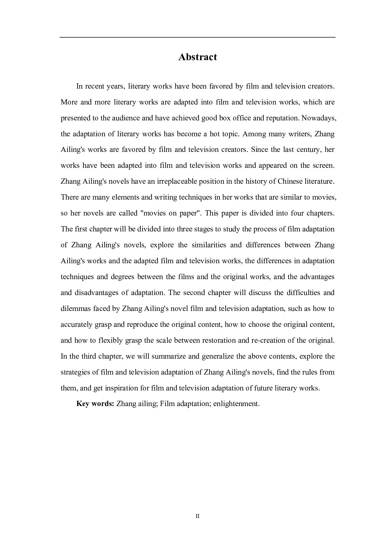 文本到影像张爱玲小说影视改编-7233字.pdf 第1页