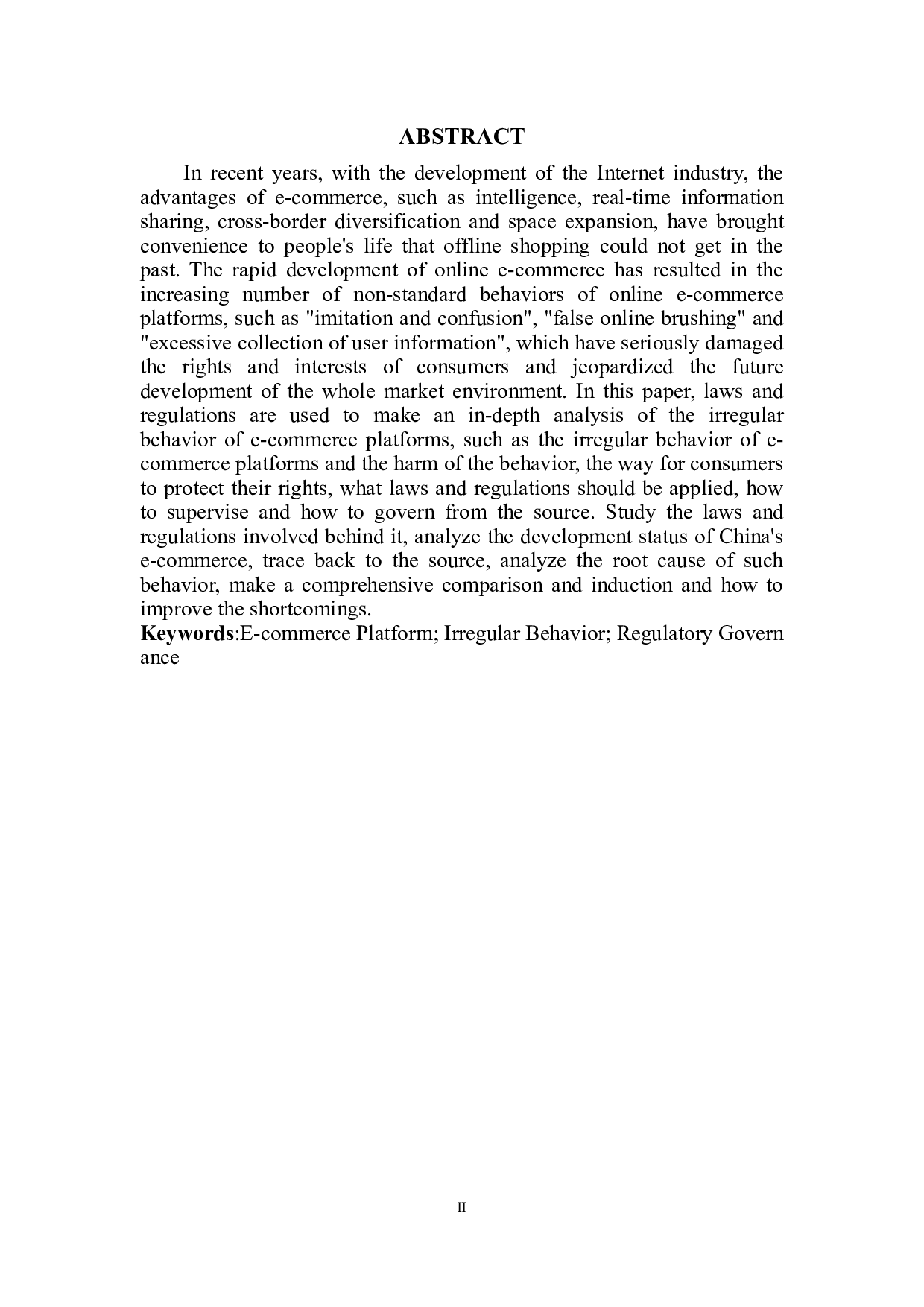 关于电商平台不规范行为的法律规制研究-7478字.doc 第3页