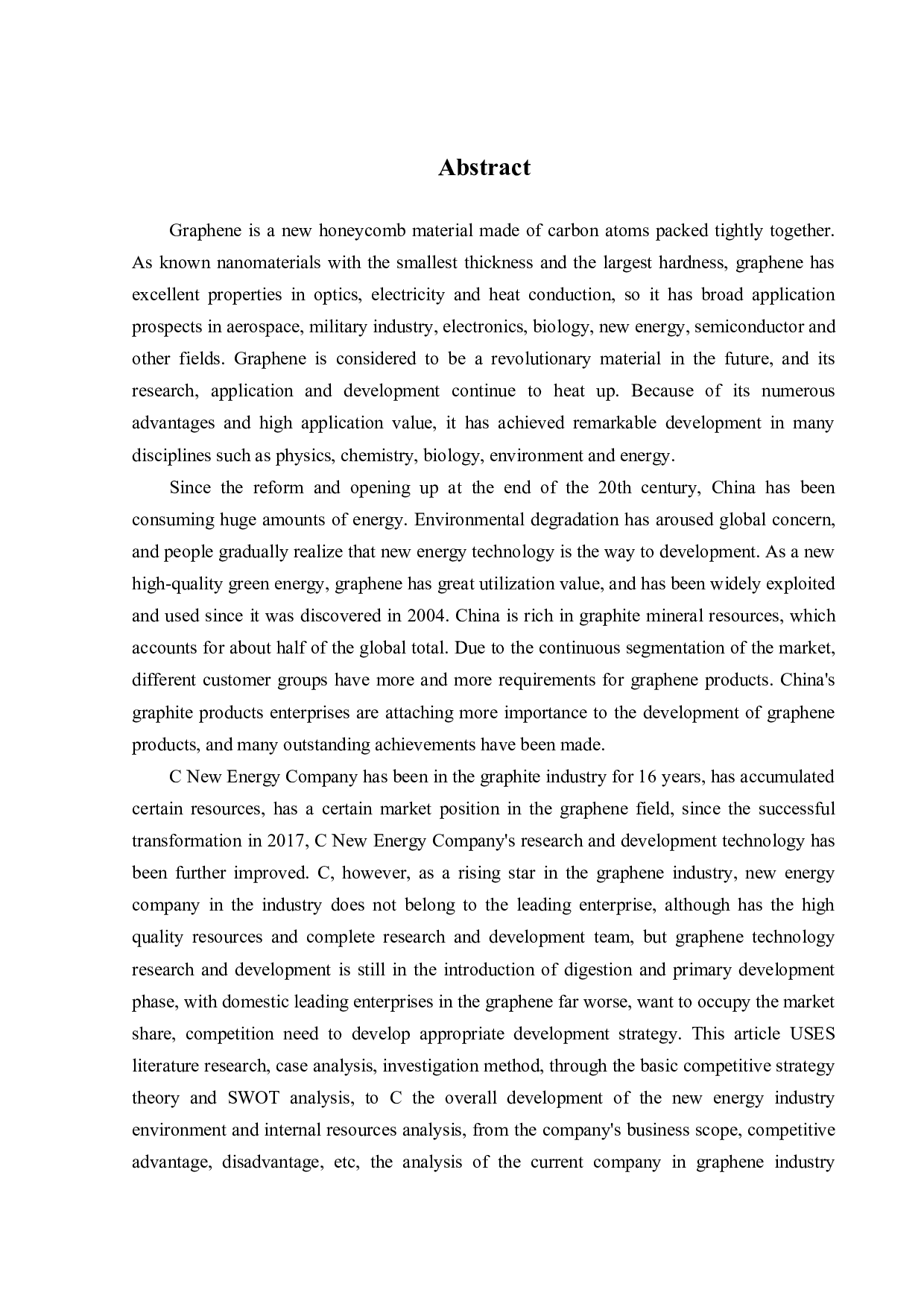 C新能源公司竞争战略研究-23974字.docx 第1页