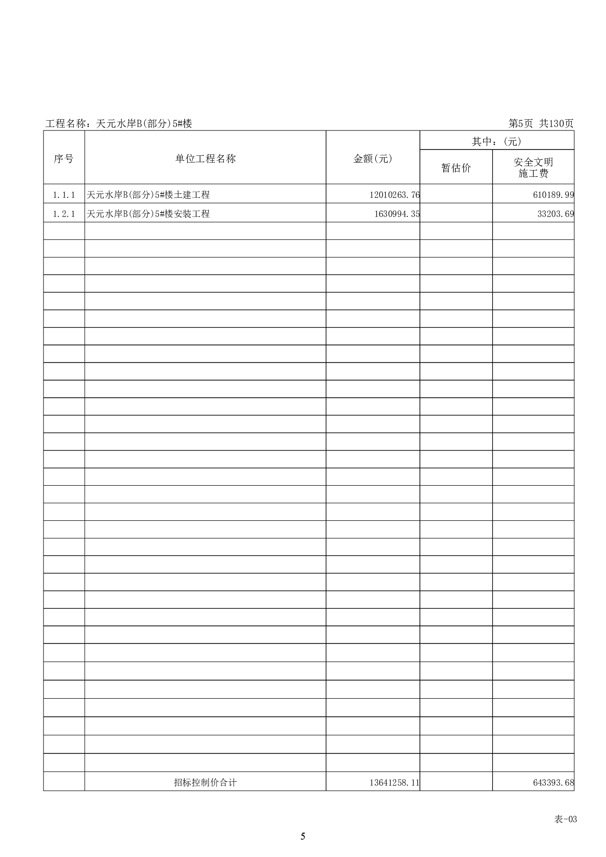 天元水岸B(部分)5#楼招标控制价-48758字.pdf 第9页