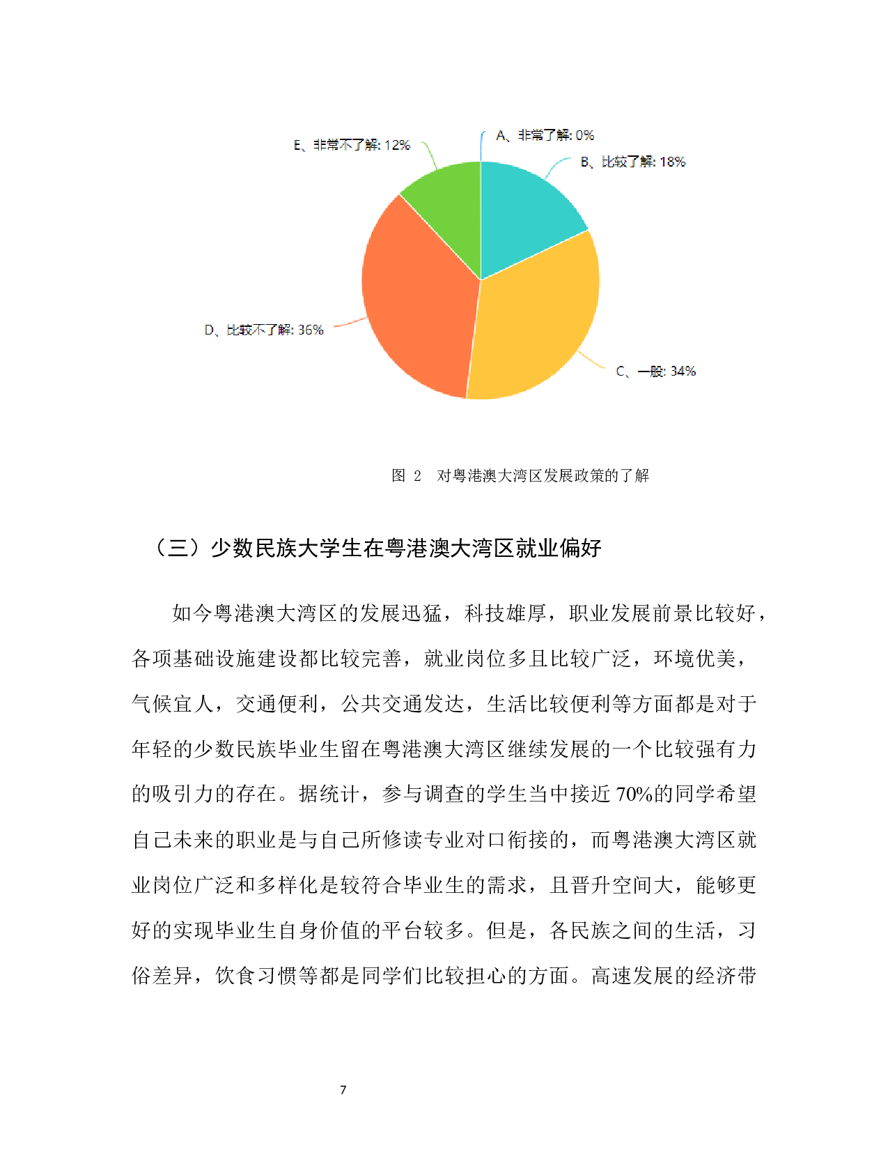 广东省在校少数民族大学生留粤港澳大湾区就业意愿及影响因素研究-8524字.docx 第9页