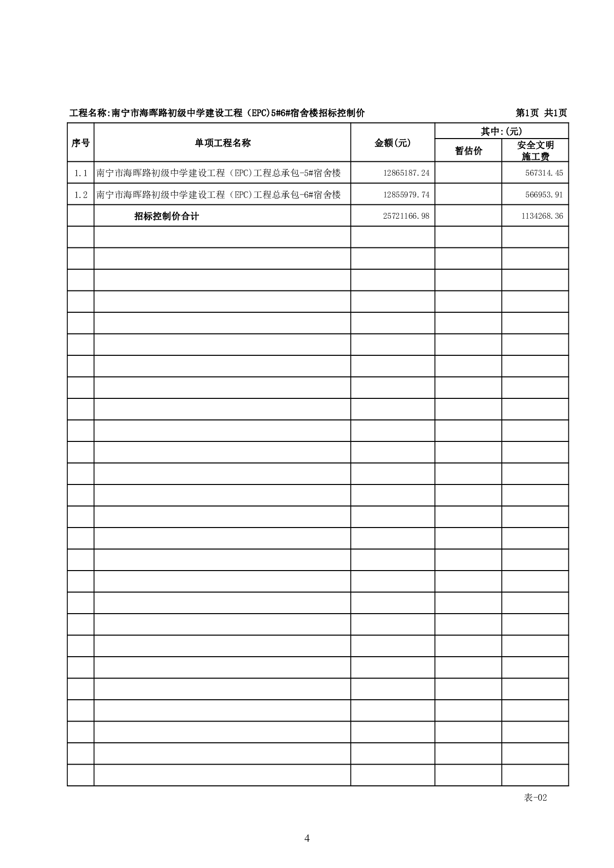 南宁市海晖路初级中学建设工程（EPC)5#6#宿舍楼工程招标控制价-95274字.pdf 第8页