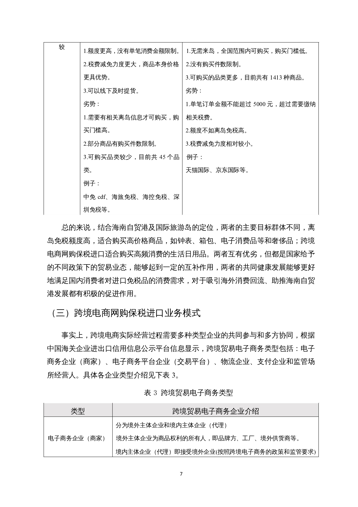 海南自贸港建设背景下网购保税进口发展现状研究-22950字.docx 第10页