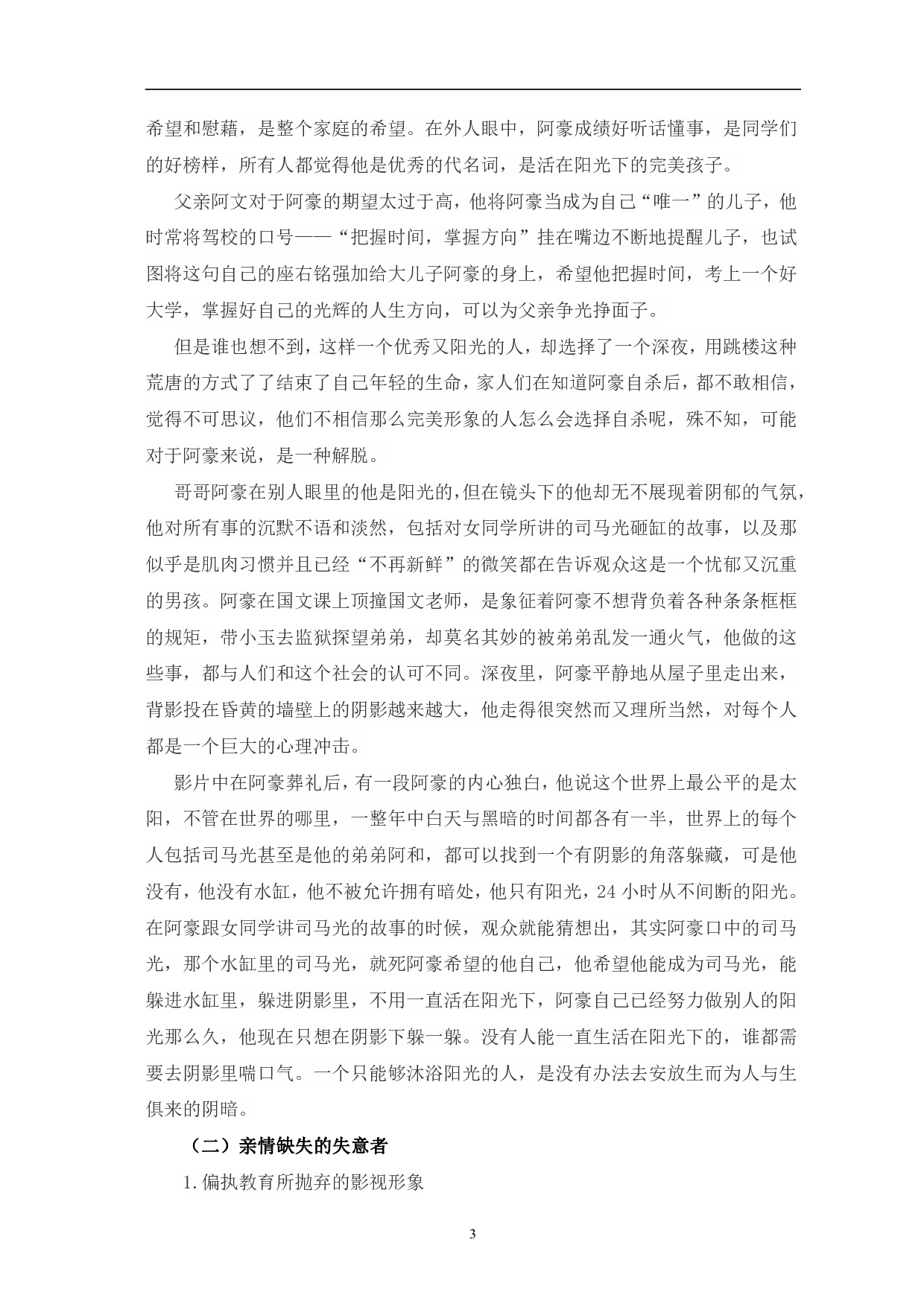 现实主义电影《阳光普照》的人物形象分析-9688字.pdf 第6页