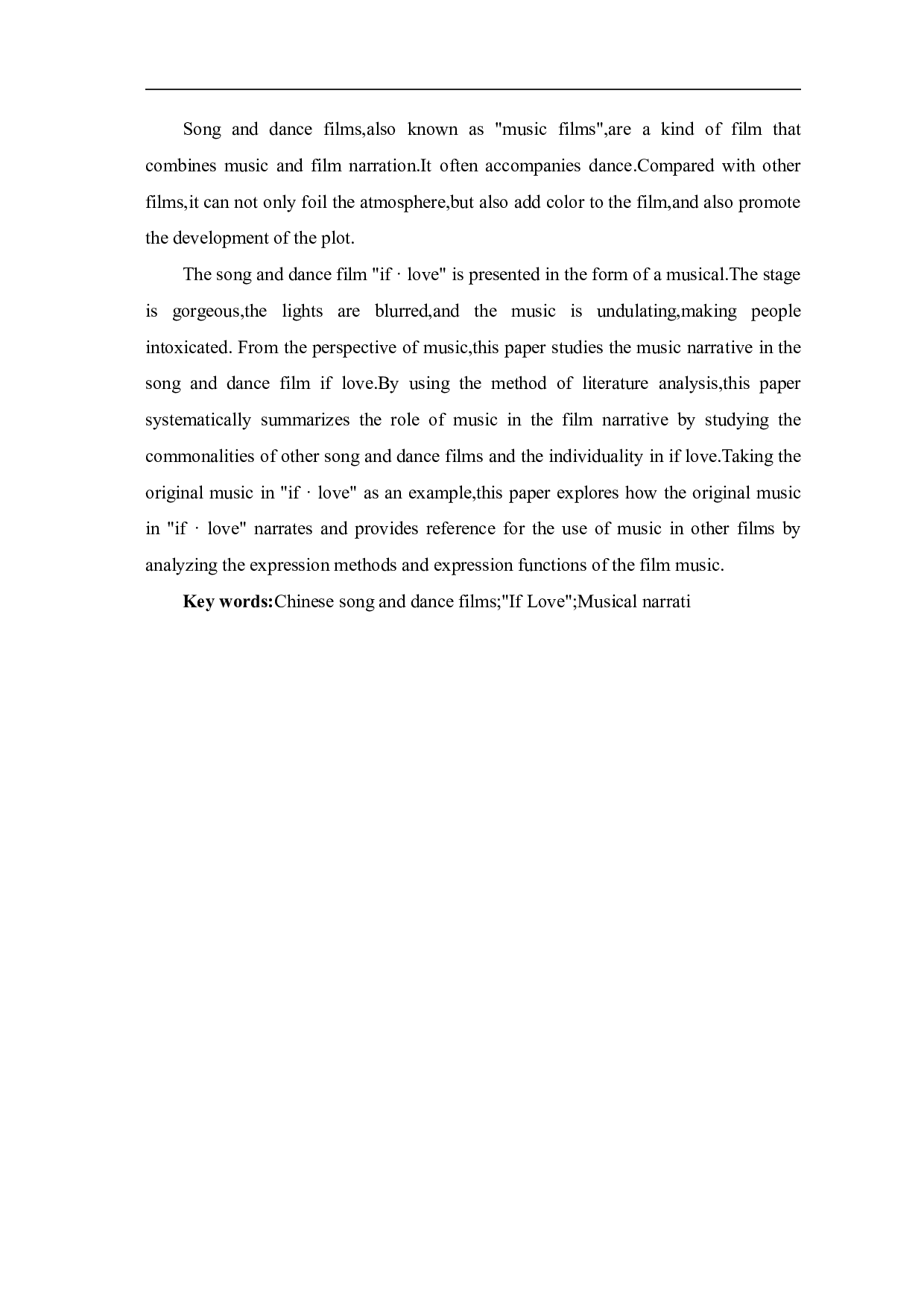 歌舞电影《如果&middot;爱》原创音乐叙事研究-10348字.pdf 第3页