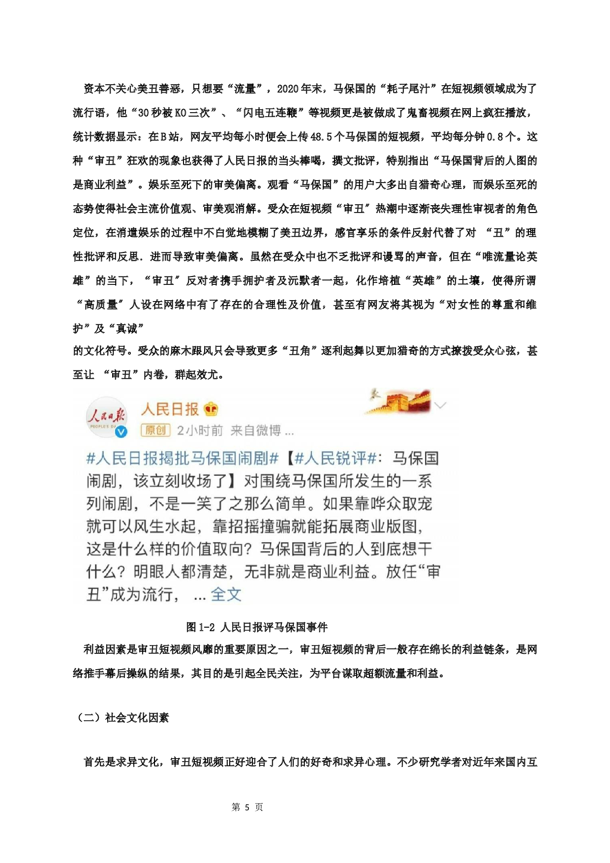 当代短视频审丑现状探析-11089字.docx 第7页