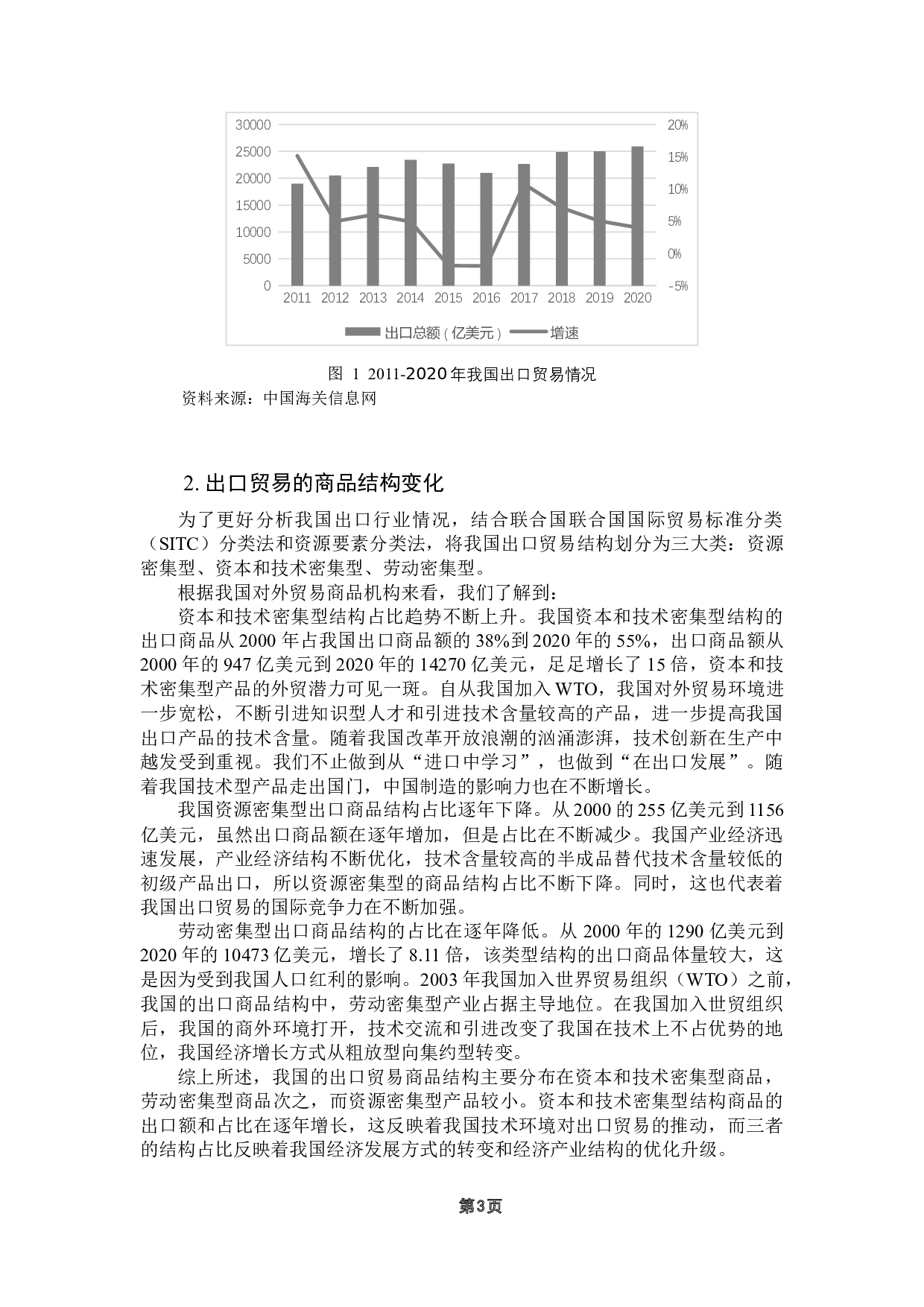 技术创新对我国出口贸易的影响研究-9112字.docx 第9页
