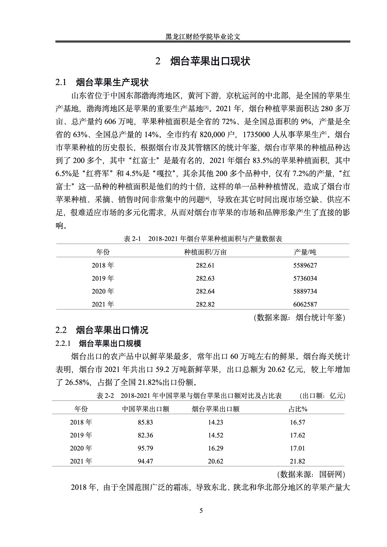 烟台地区苹果出口竞争力分析-0字.pdf 第8页