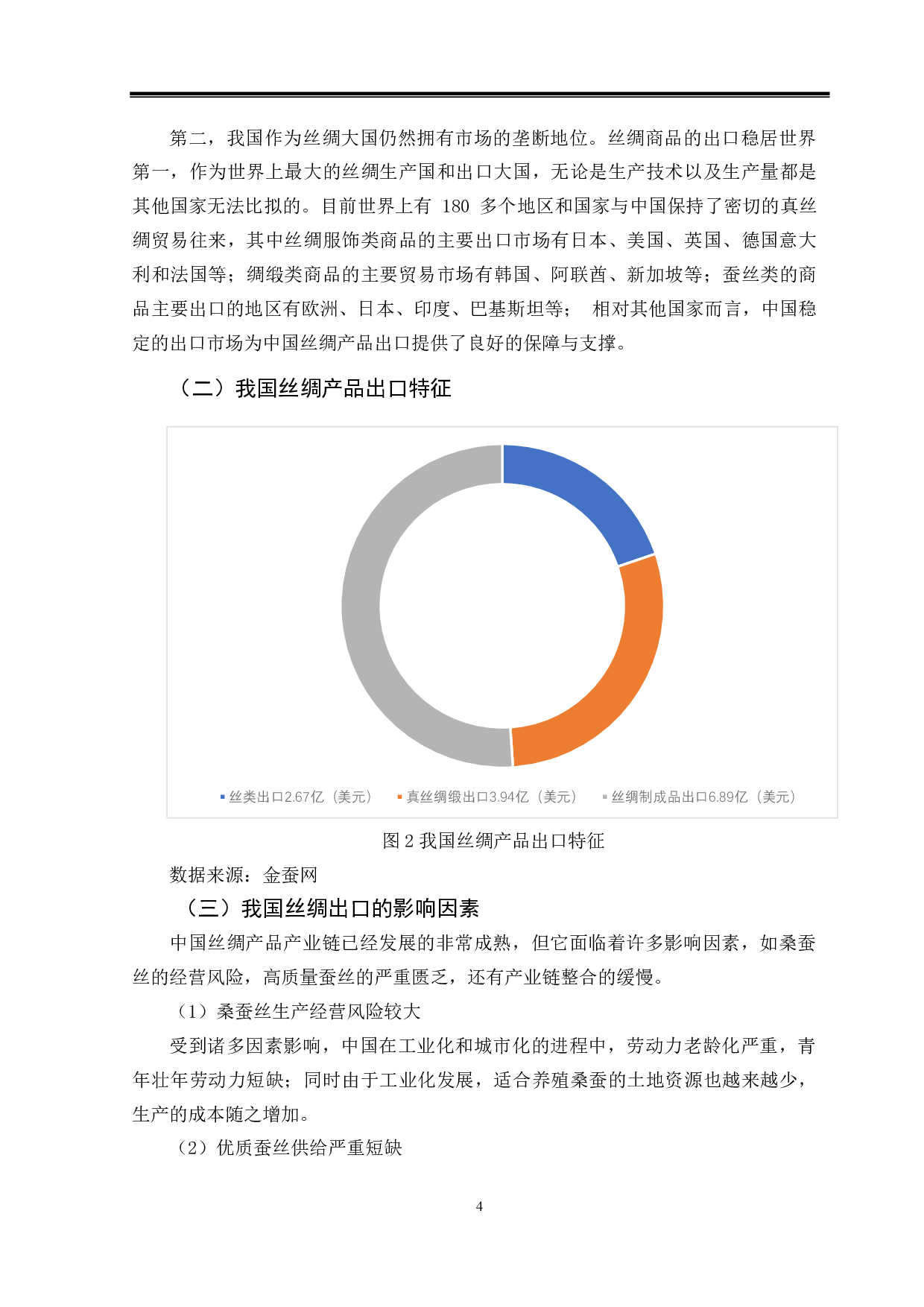 浙江省丝绸产品出口存在问题及解决对策-10224字.pdf 第7页