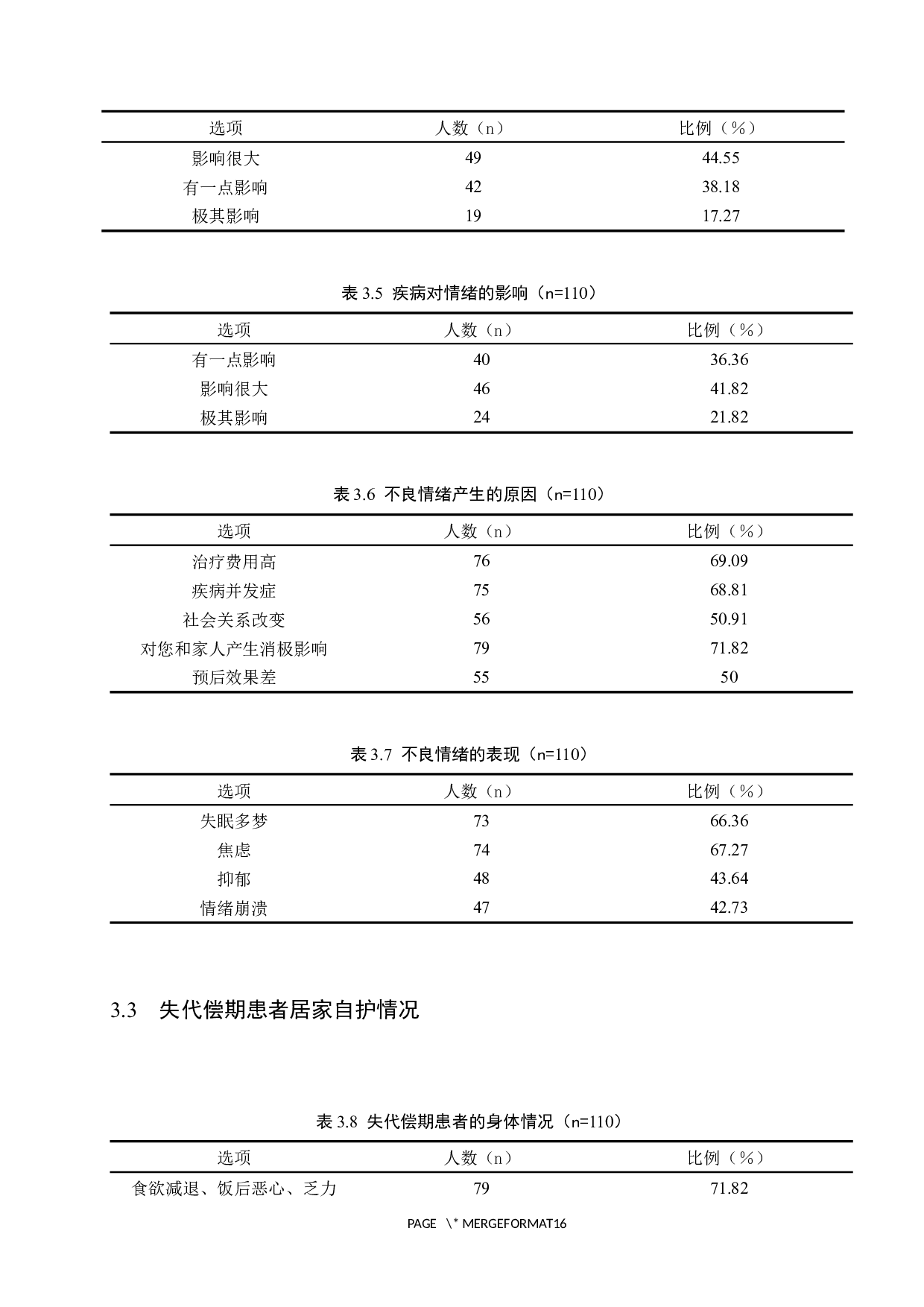 肝硬化失代偿期患者的生活质量及护理对策-9250字.docx 第7页