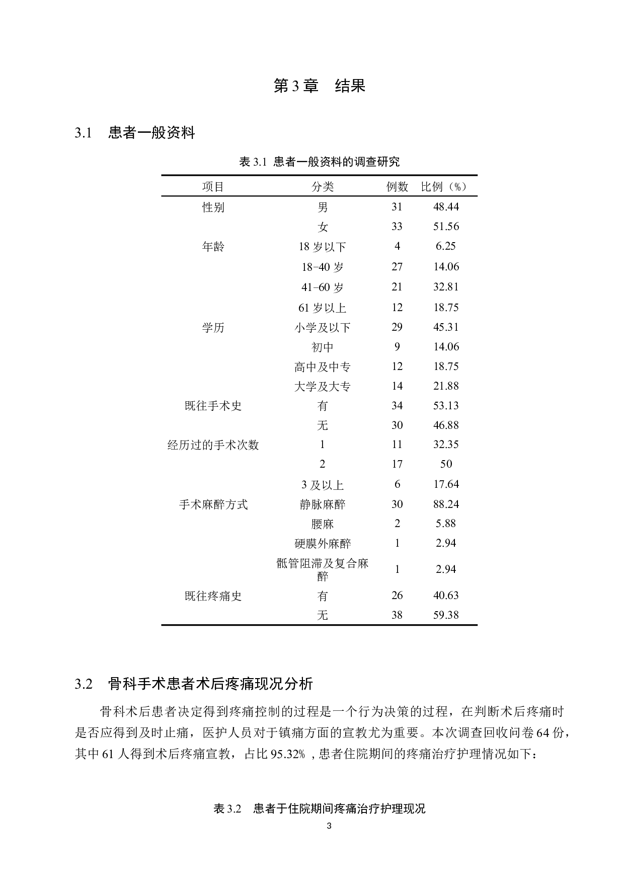 骨科手术患者术后疼痛现况分析及护理对策-10384字.docx 第6页