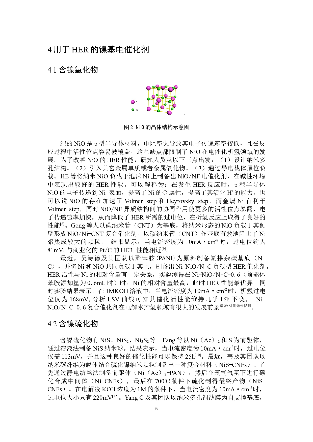 镍基电催化材料的研究进展-7009字.docx 第6页