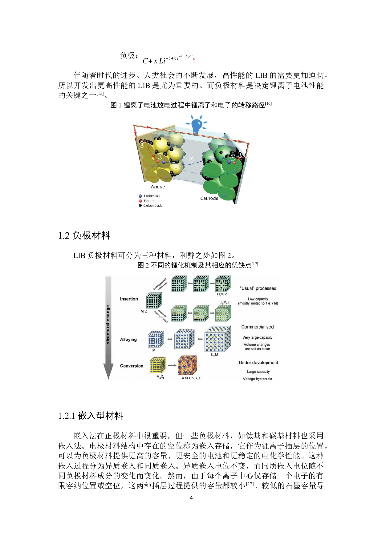 锂离子电池硅碳纳米负极材料的研究进展-6052字.docx 第5页