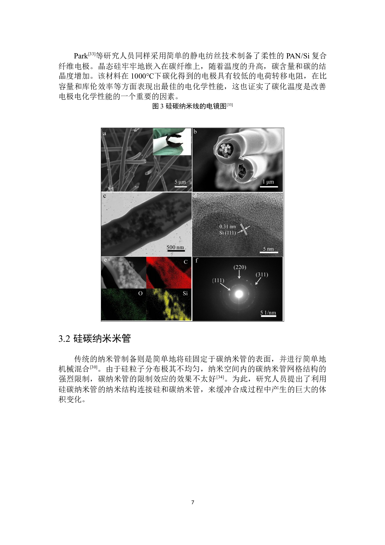 锂离子电池硅碳纳米负极材料的研究进展-6052字.docx 第8页