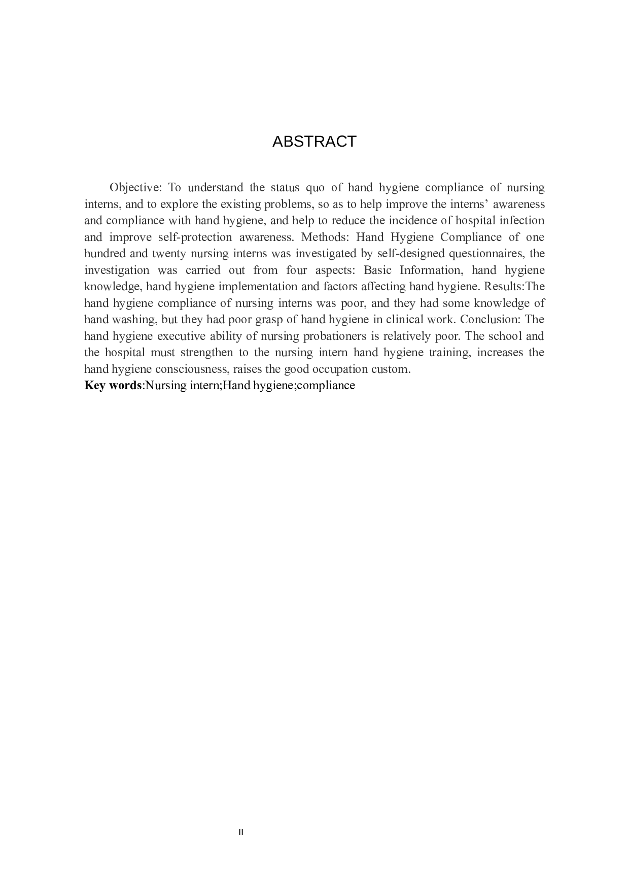 护理实习生手卫生依从性调查分析及对策探讨-9796字.docx 第3页