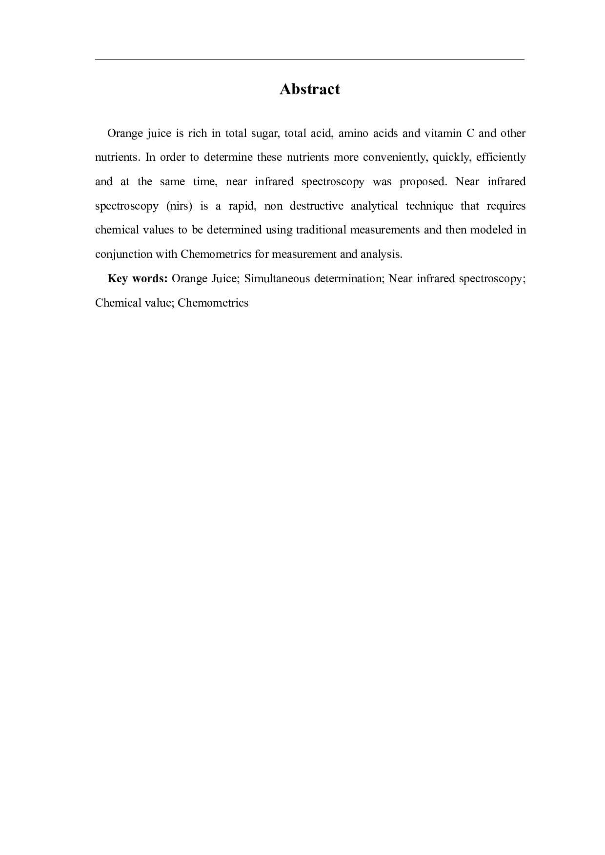 近红外光谱法同时测定橙汁中多种成分含量的研究-5449字.pdf 第2页