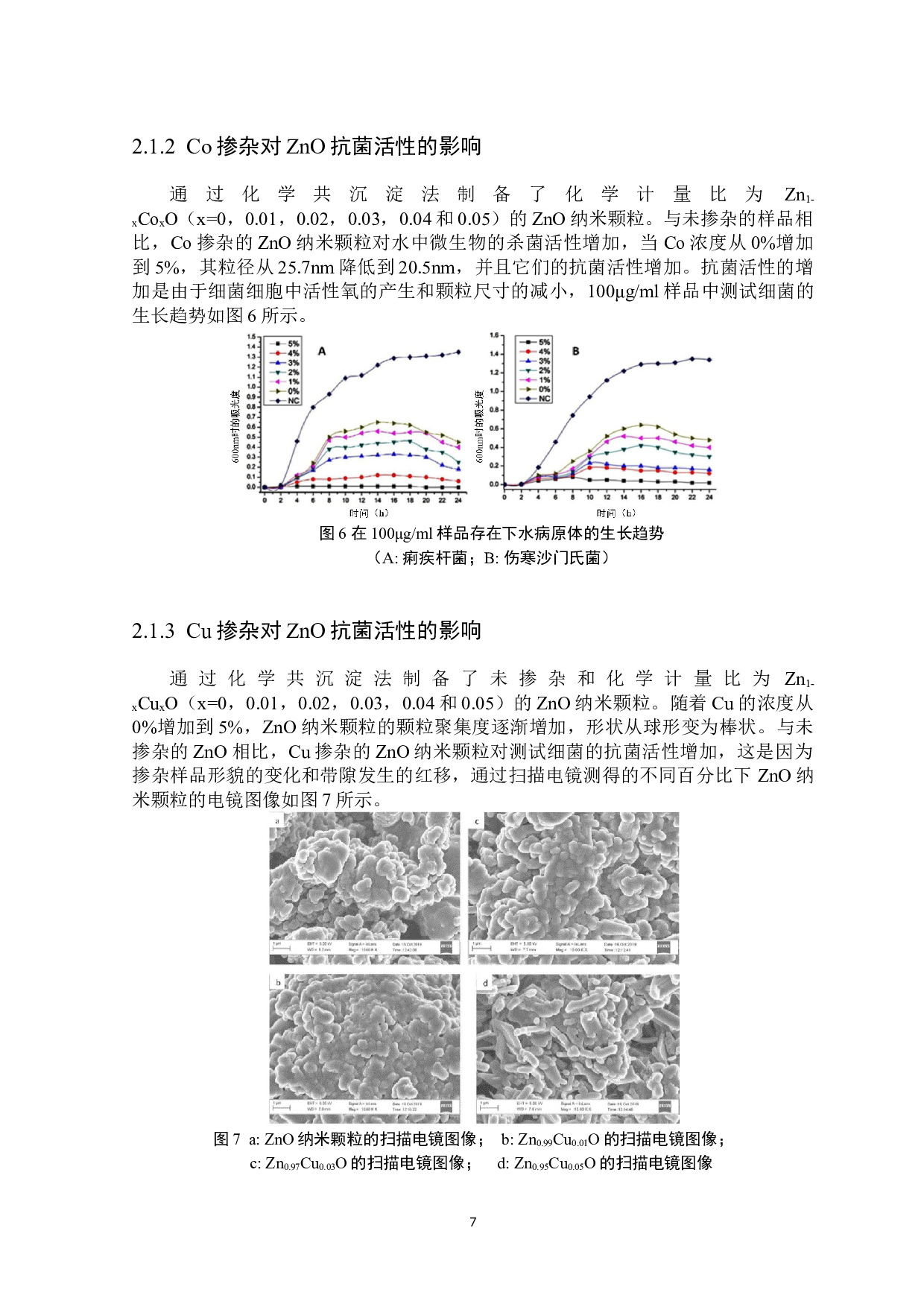 过渡金属掺杂对ZnO抗菌活性影响研究-5812字.docx 第8页