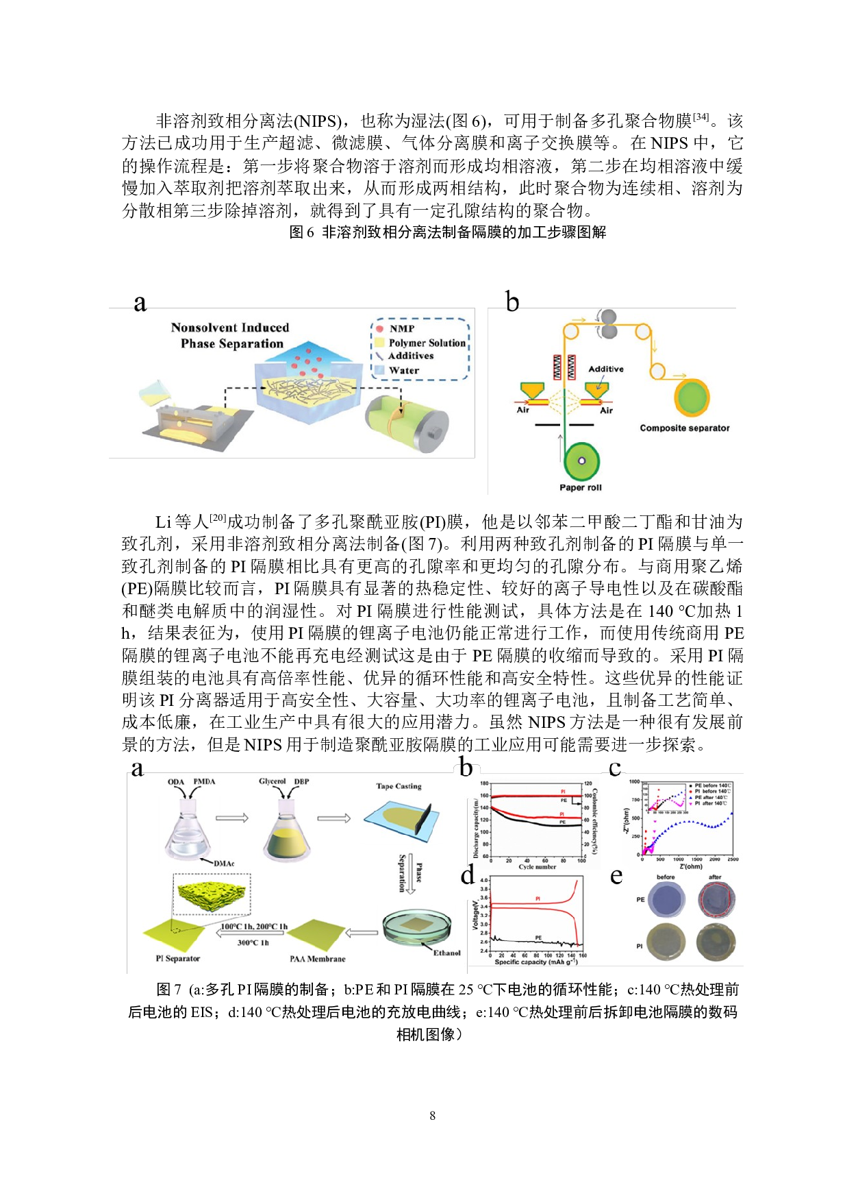 聚酰亚胺隔膜在锂离子电池中的研究进展-7550字.docx 第9页