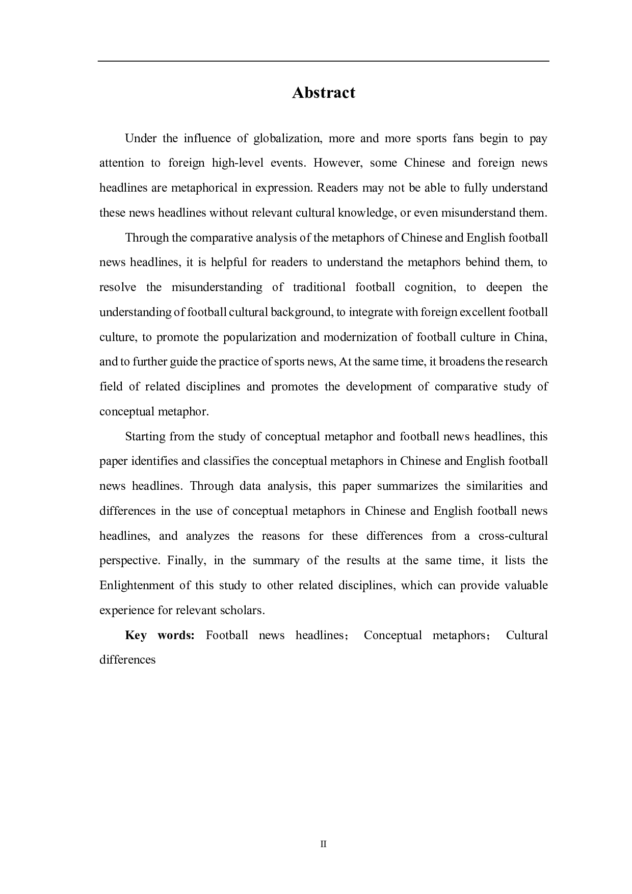 中英足球新闻标题概念隐喻对比分析-13069字.pdf 第1页