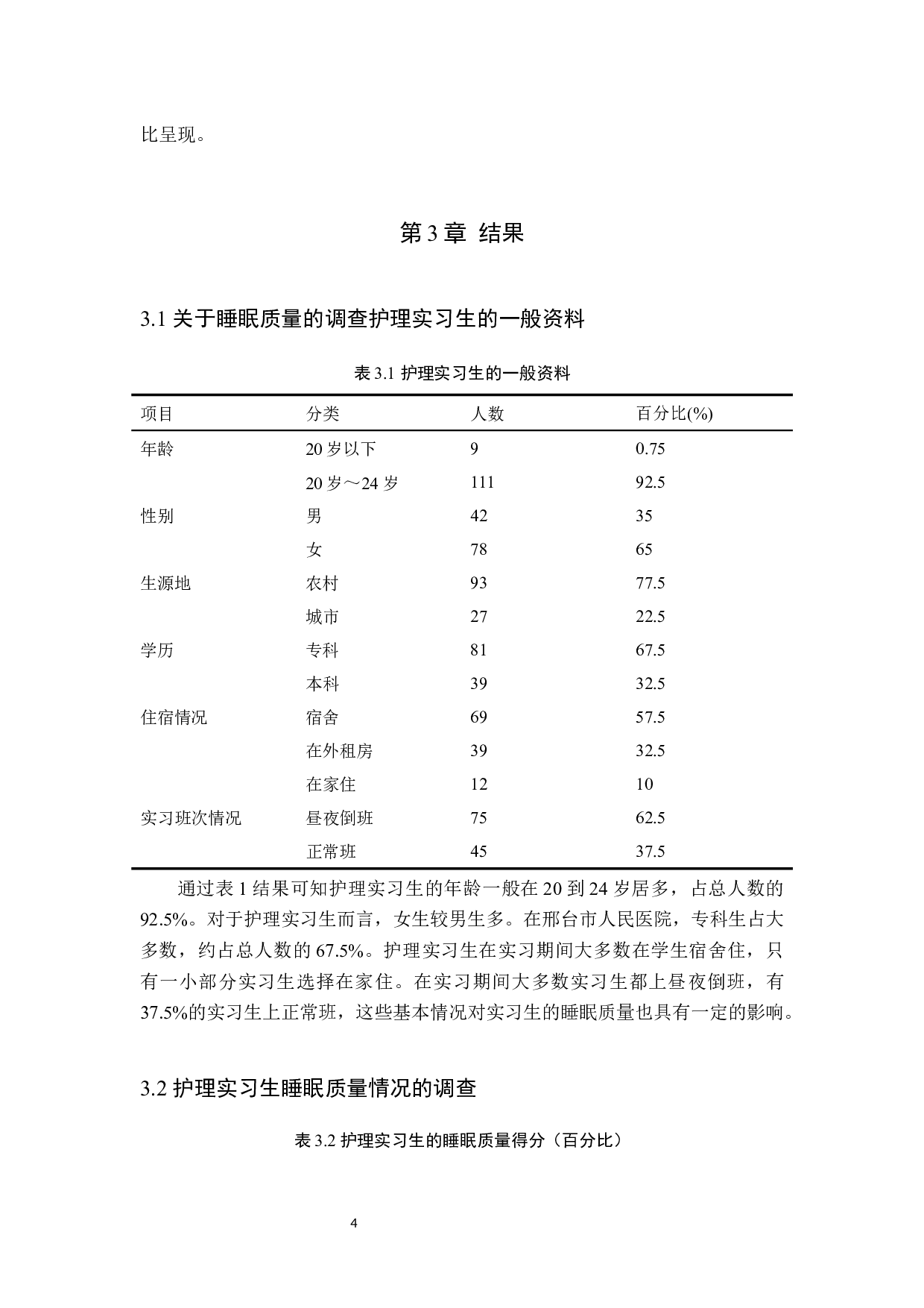 护理实习生睡眠质量的调查及影响结果分析-以邢台市人民医院实习生为例-8957字.docx 第7页