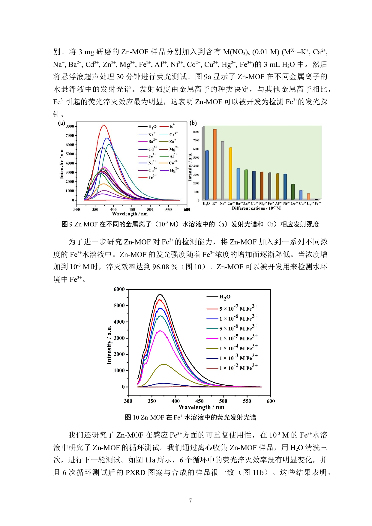 混配体构筑锌金属有机骨架材料的制备及性能研究-4566字.doc 第9页