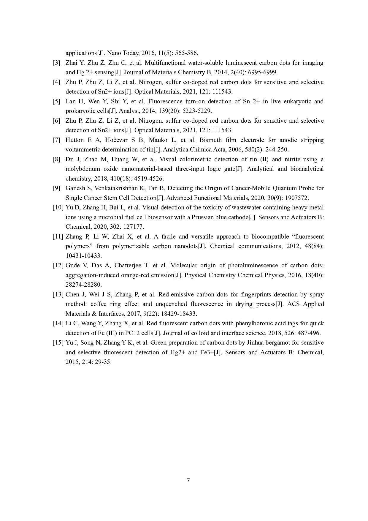 氮、硫共掺杂碳点的制备及对Sn2+离子的检测-3235字.docx 第8页