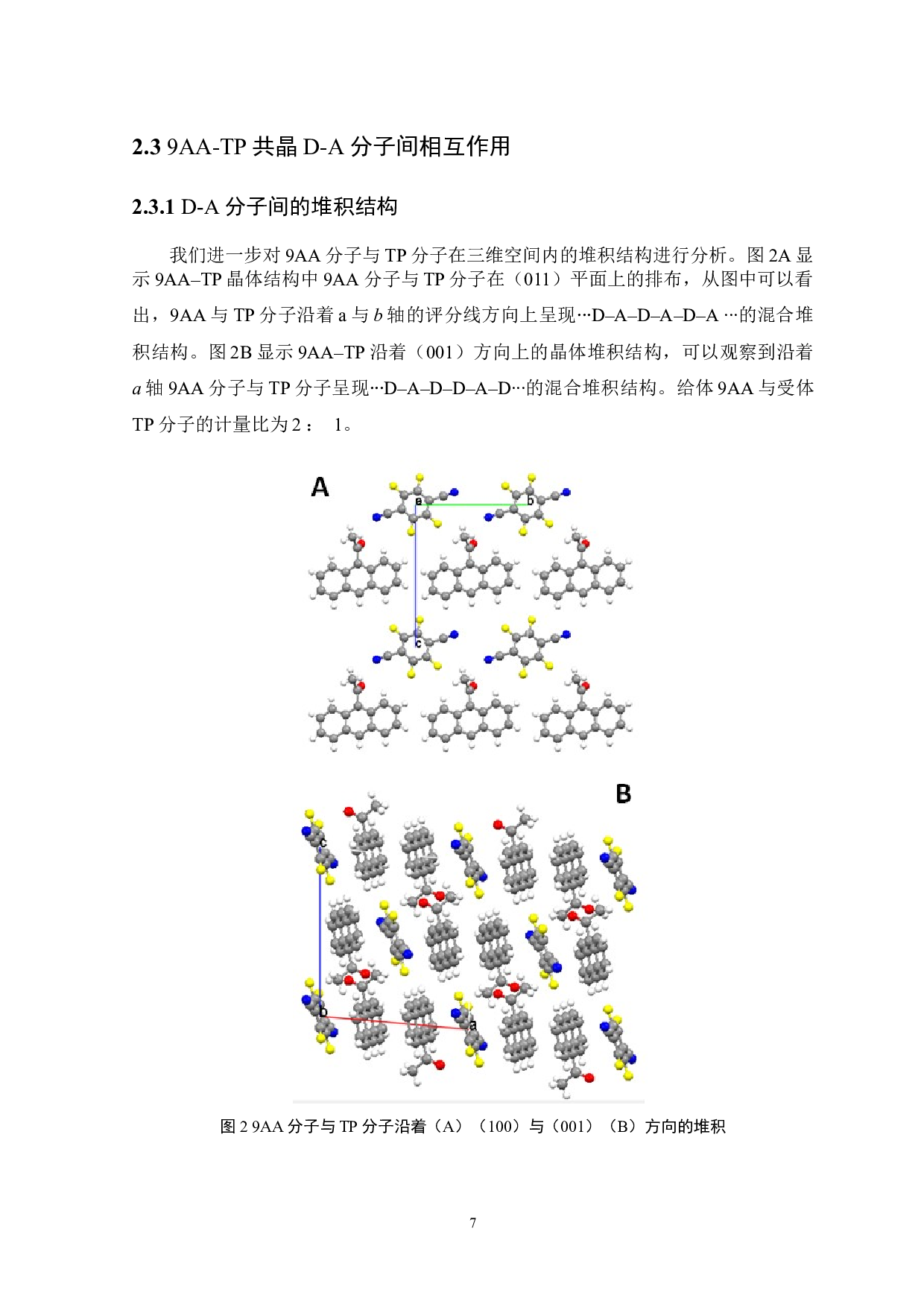 有机共晶9AA-TP制备及其电荷转移发光性能的研究-6476字.docx 第8页