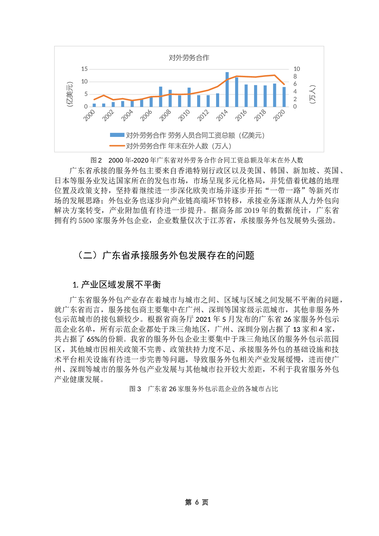 广东省承接服务外包的影响因素分析-16117字.docx 第10页