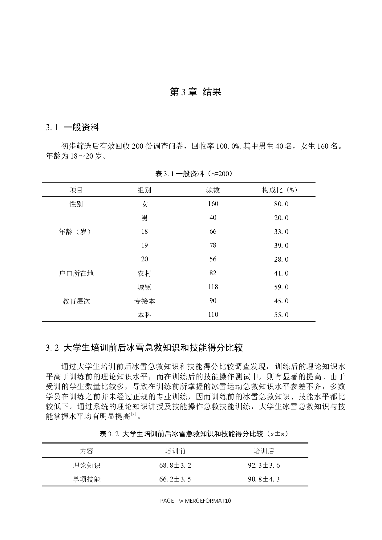 大学生冰雪运动急救培训的应用和效果分析-9080字.docx 第6页