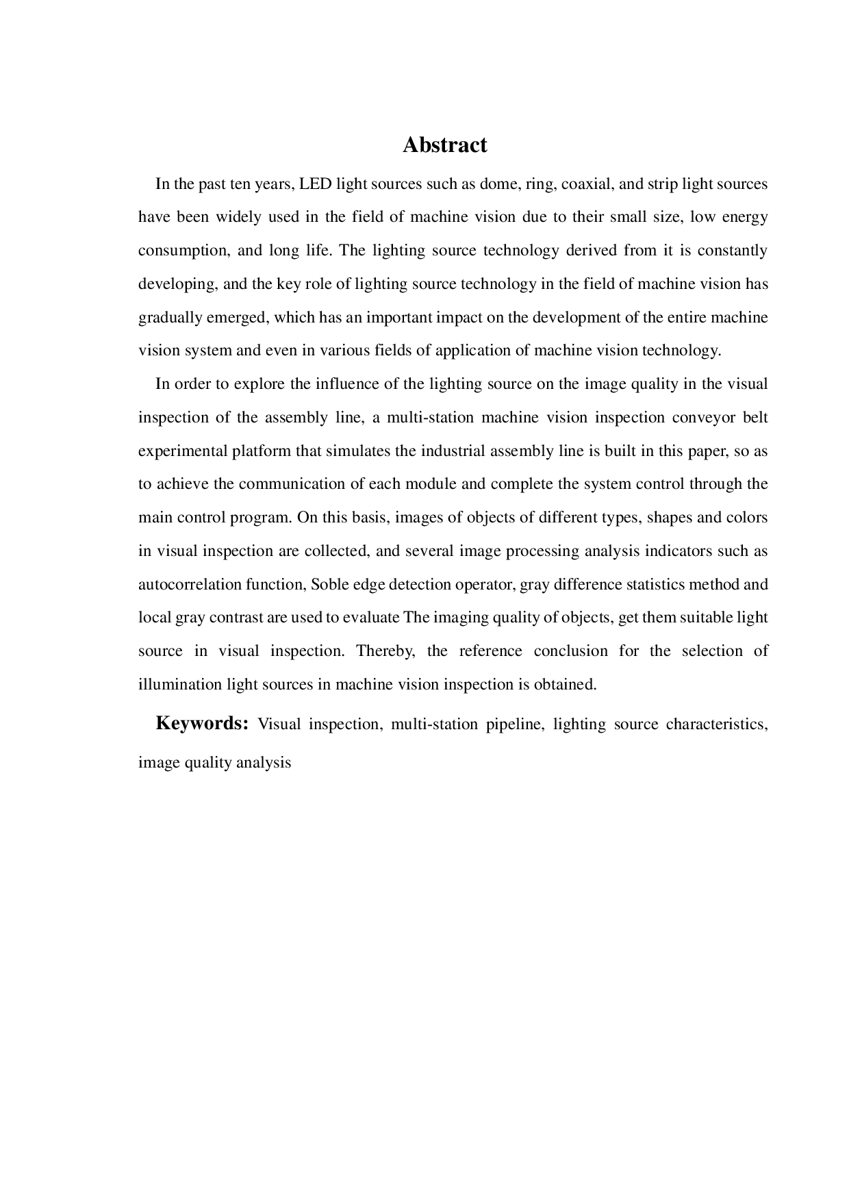 流水线作业多工位视觉检测系统的项目研发-16564字.pdf 第4页