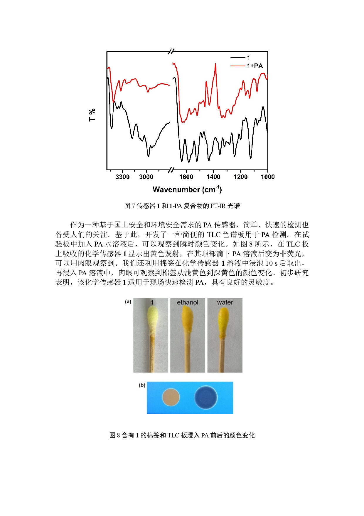 可用于检测苦味酸的席夫碱化学传感器的构筑-3771字.docx 第8页