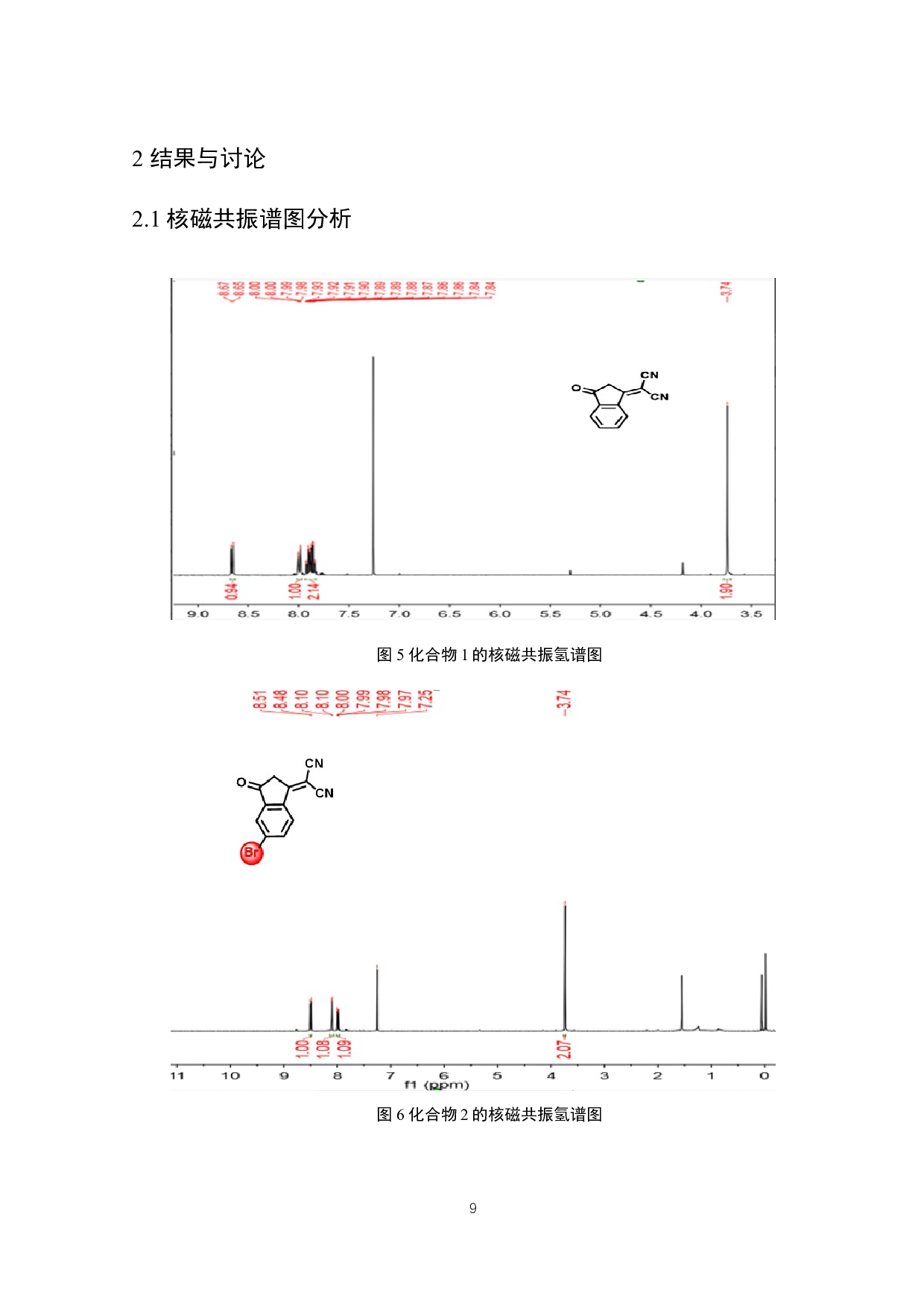 单溴苯环茚二酮封端调控的非富勒烯受体材料的合成-5331字.docx 第10页