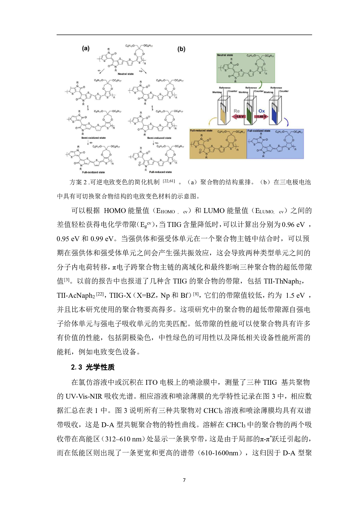 低能带两亲型中性绿色共聚物用于近红外电致变色材料的研究-10981字.pdf 第9页