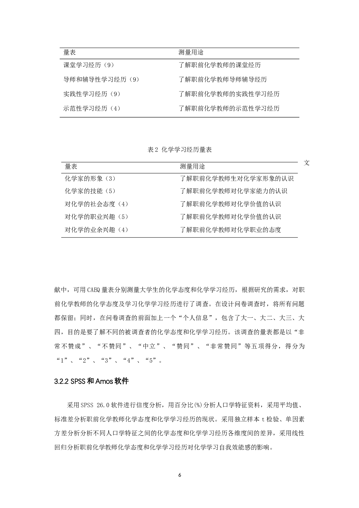 职前化学教师化学态度和化学学习经历调查研究-17452字.docx 第10页
