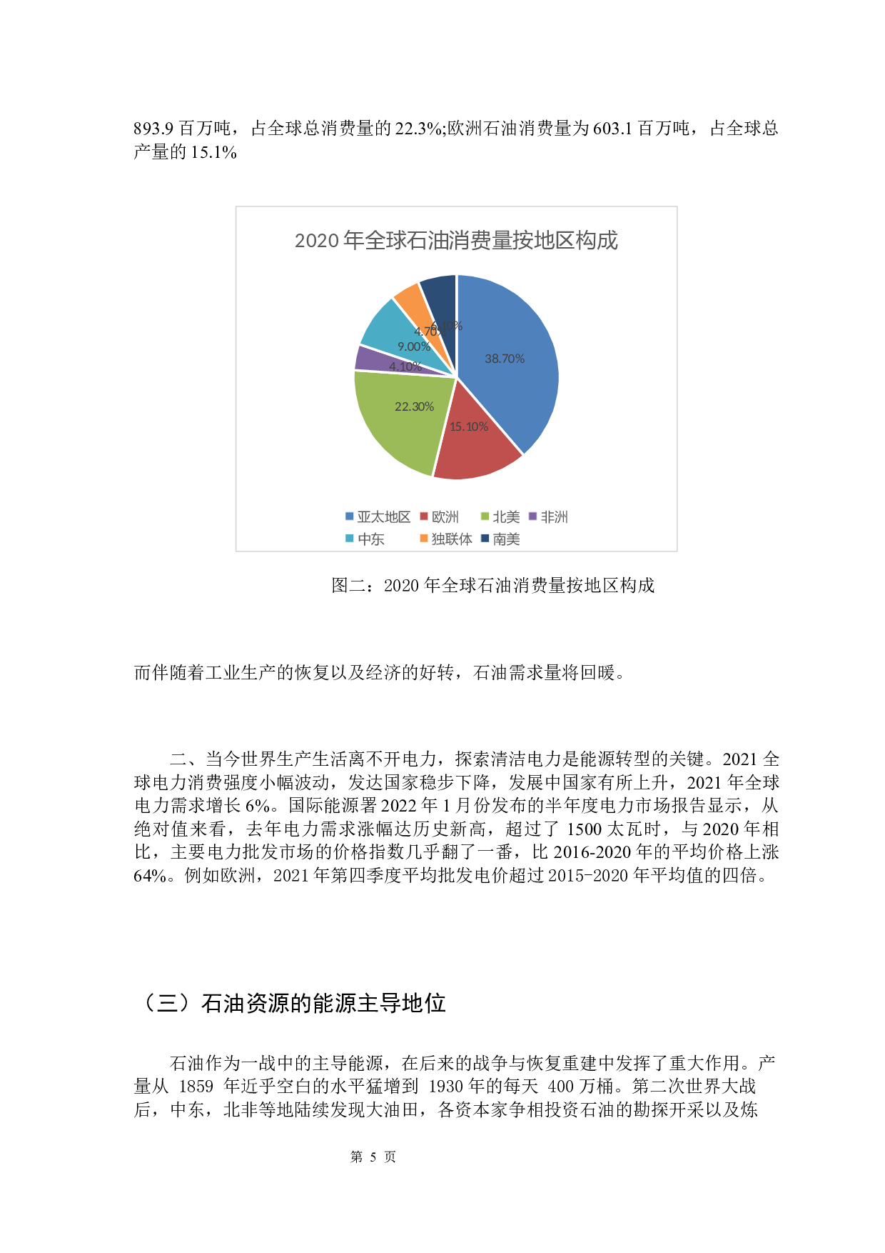 疫情背景下全球能源格局的变化与中国能源安全研究-15747字.docx 第10页