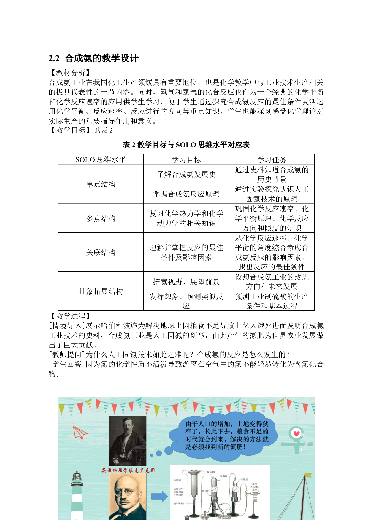 SOLO分类理论在化学教学中的应用&mdash;以合成氨为例-9534字.docx 第6页