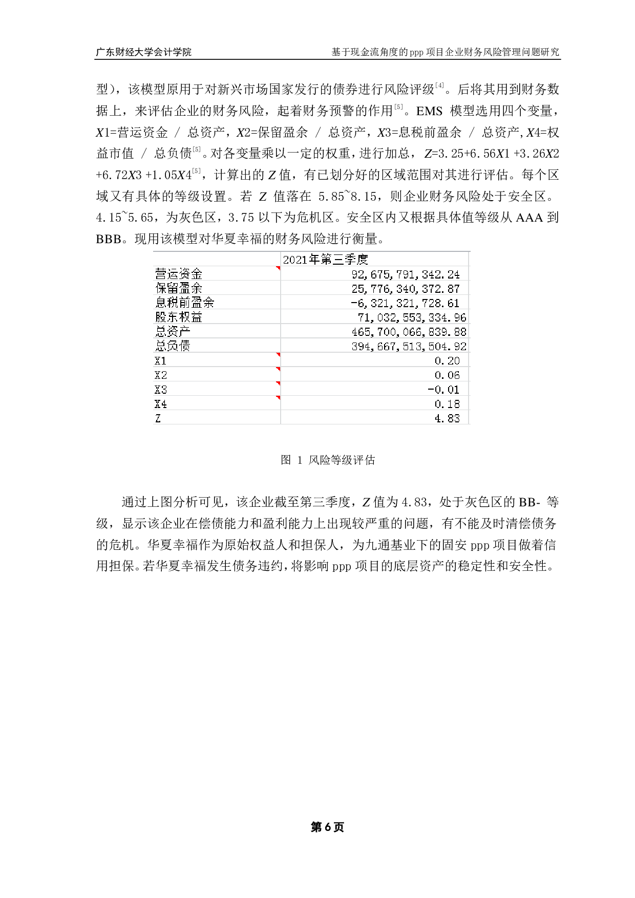基于现金流角度的ppp项目企业财务风险管理问题研究-16806字.pdf 第9页