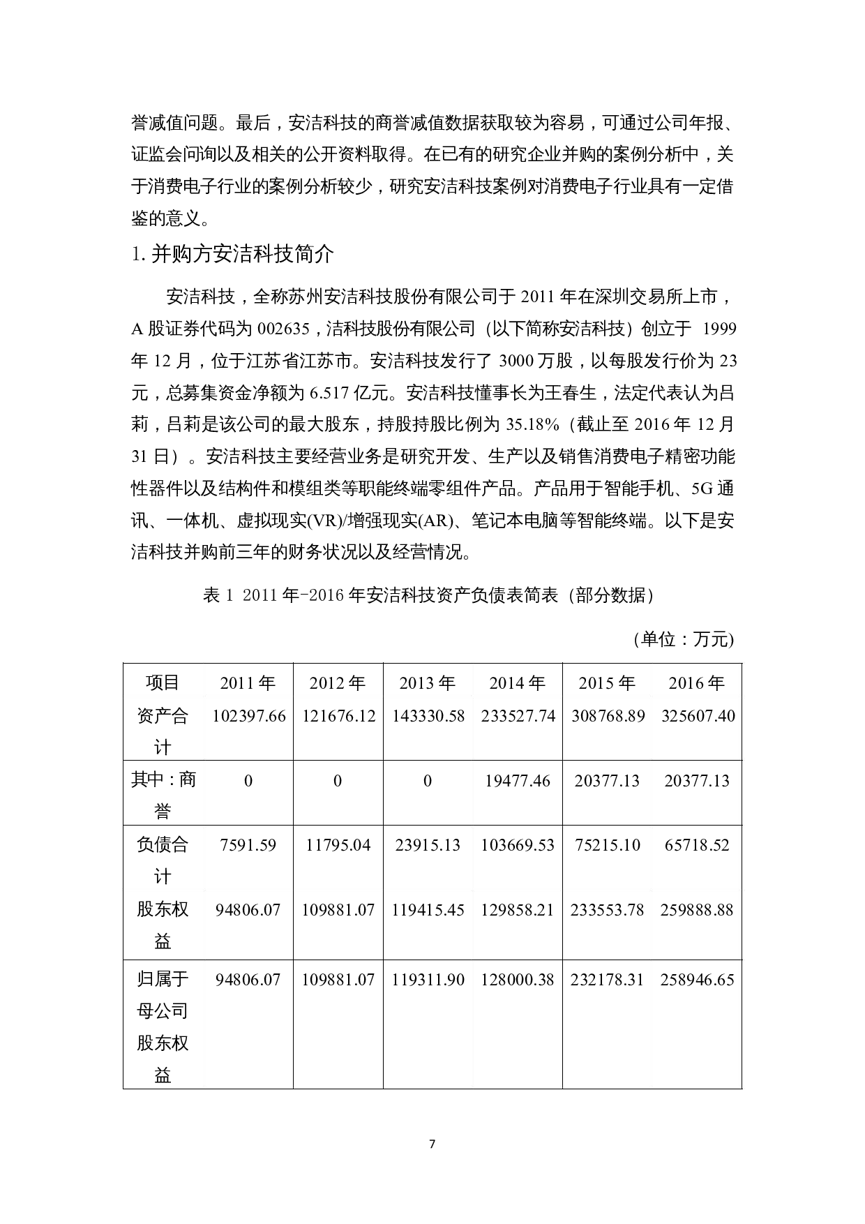 浅析安洁科技并购中的商誉减值-14599字.docx 第10页