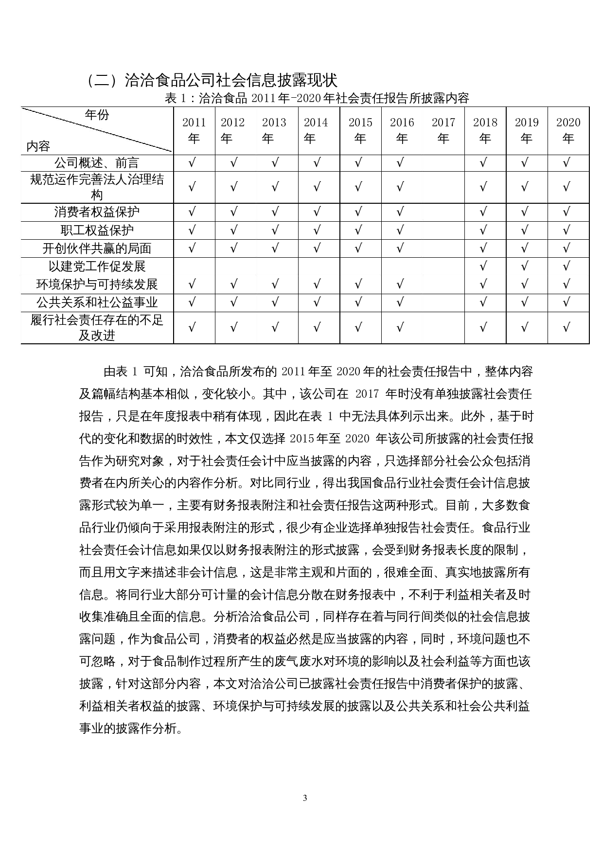 食品行业社会责任会计信息披露研究&mdash;以洽洽食品股份有限公司为例-10466字.docx 第5页