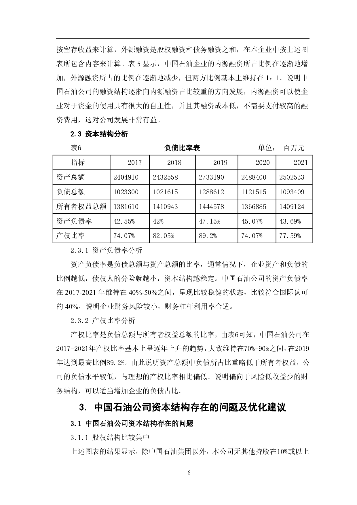中国石油天然气股份有限公司资本结构研究-5909字.pdf 第9页