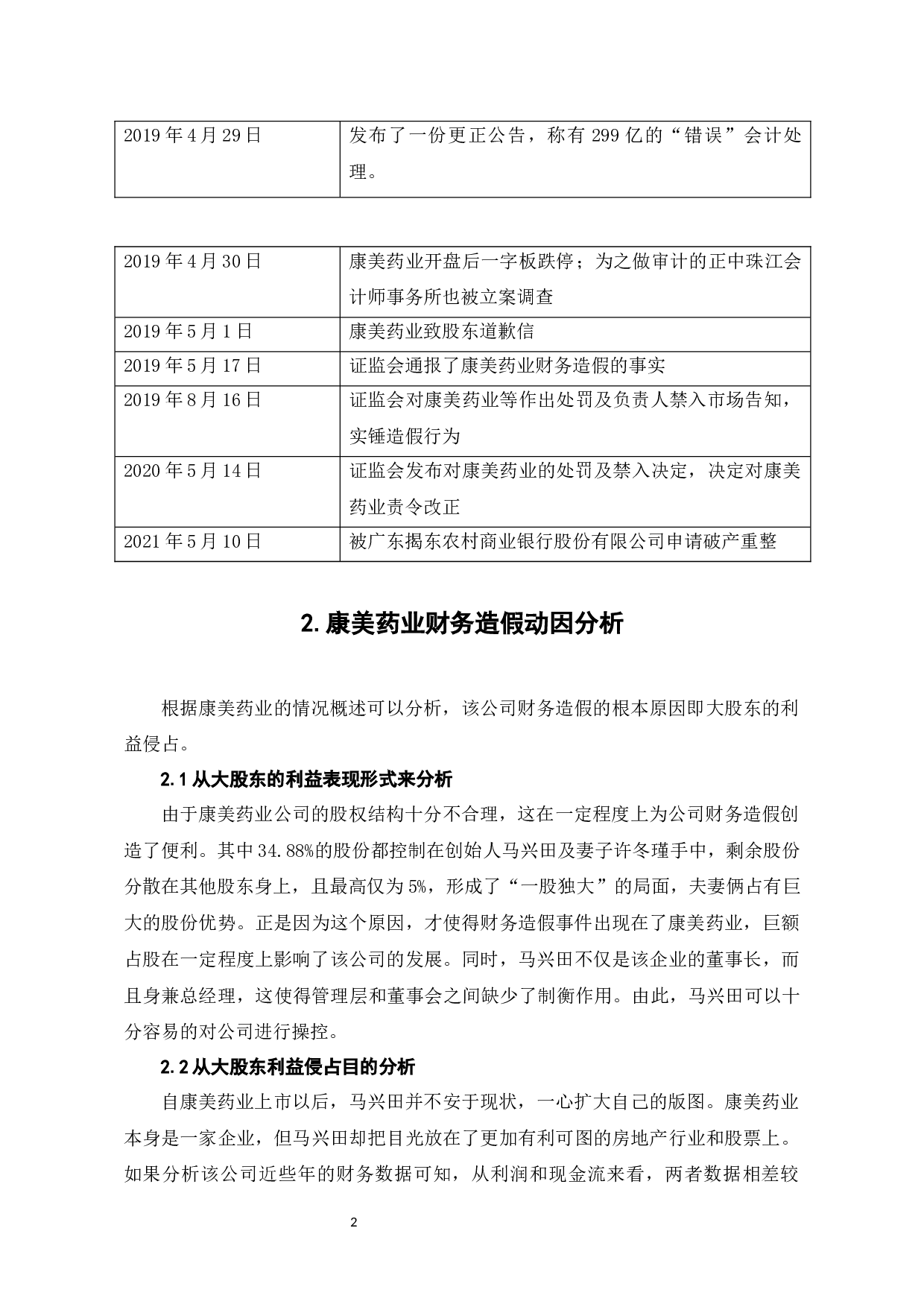 康美药业财务造假分析-6417字.docx 第6页