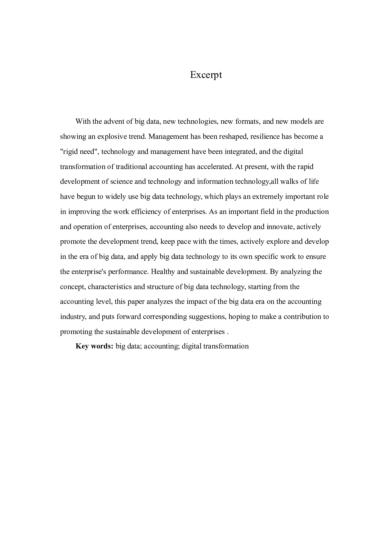 大数据时代对会计行业的影响-7071字.docx 第3页