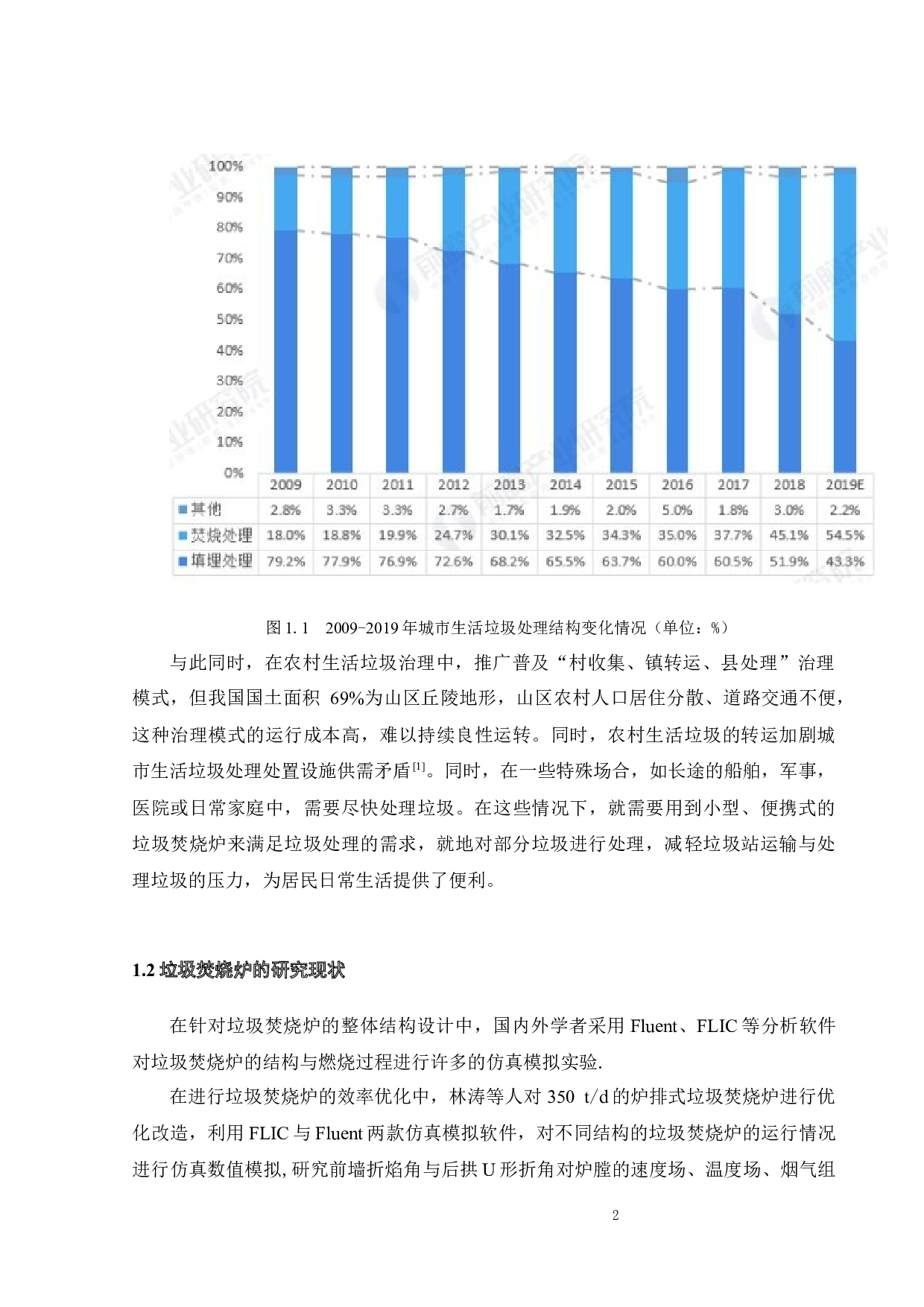 某家用垃圾焚烧锅炉筒体的热力耦合分析与结构设计-16290字.docx 第8页